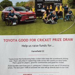 Support Farnsfield Cricket Club on Toyota Good for Cricket Prize Draw